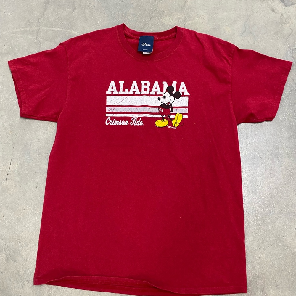Disney Men's Red Alabama T-Shirt